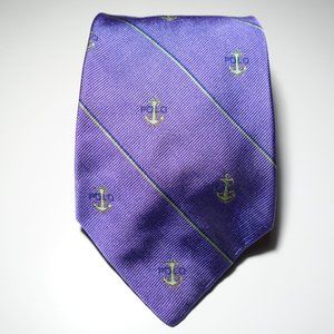 Vintage Ralph Lauren Purple & Green Stripe Nautic… - image 1